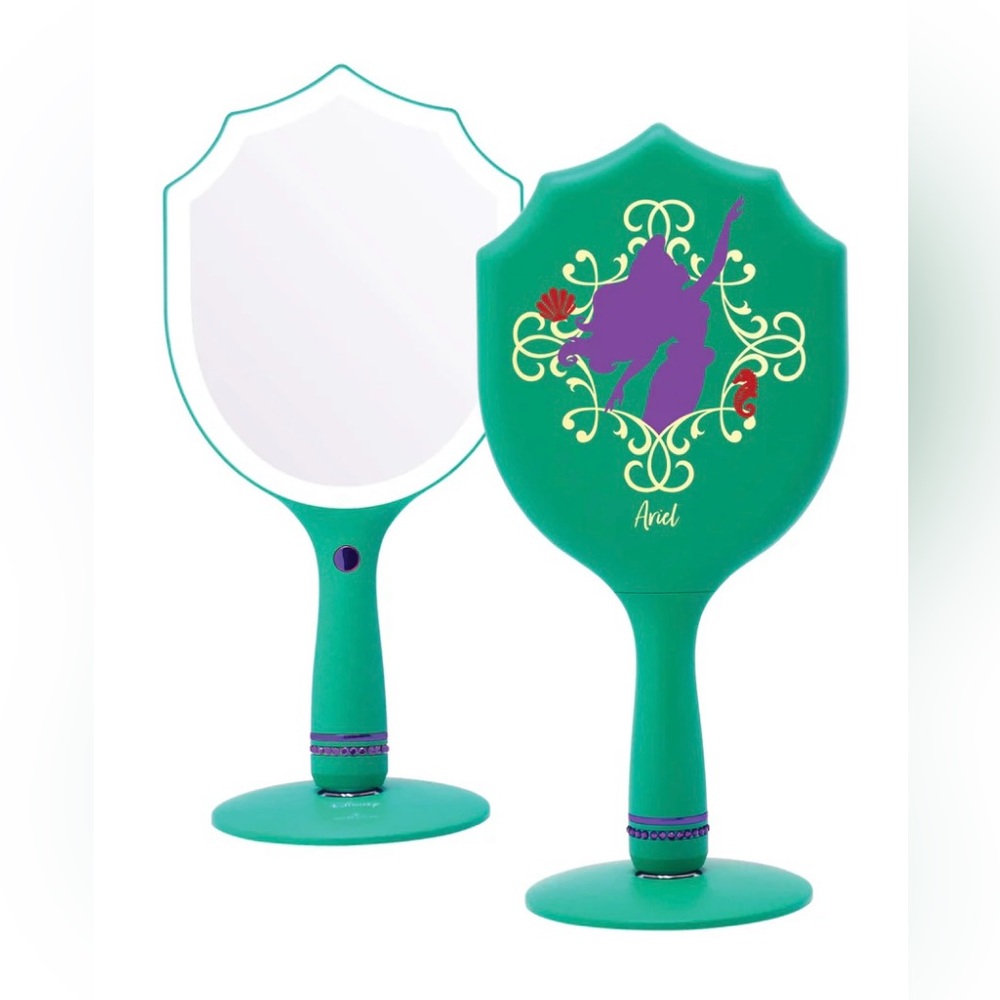 IMPRESSIONS Vanity Ariel LED Handheld Makeup Mirror With Standing Base